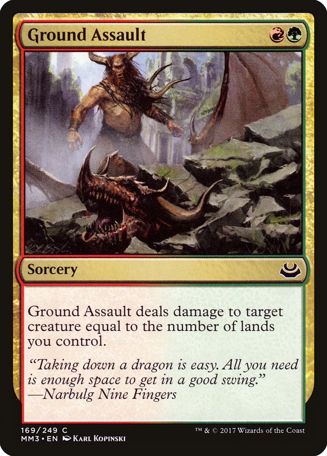 Ground Assault [Modern Masters 2017] | Good Games Morley