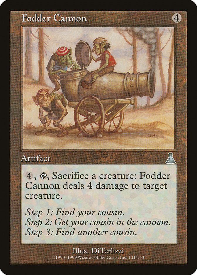 Fodder Cannon [Urza's Destiny] | Good Games Morley
