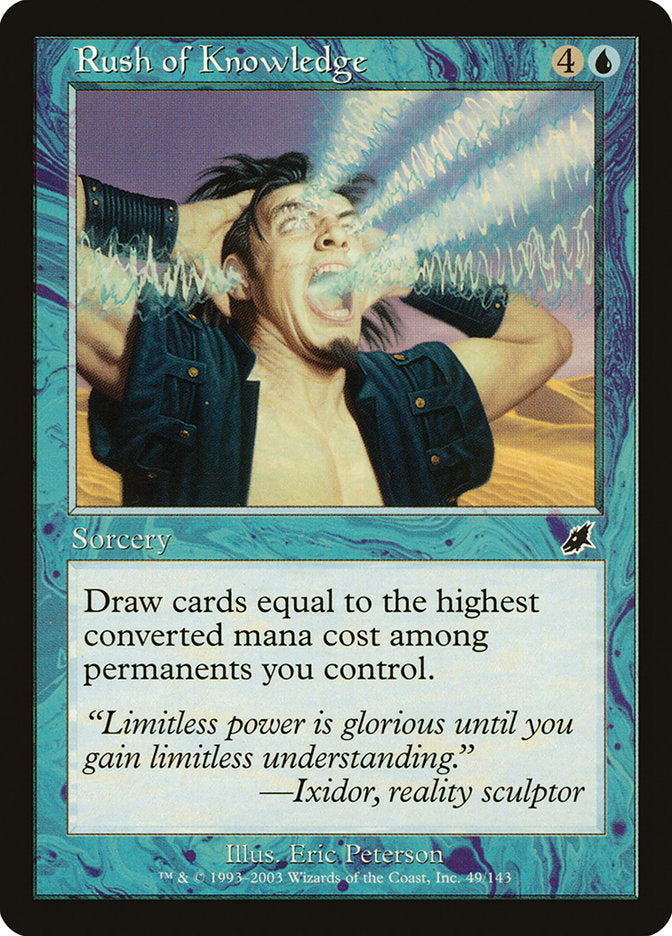 Rush of Knowledge [Scourge] | Good Games Morley
