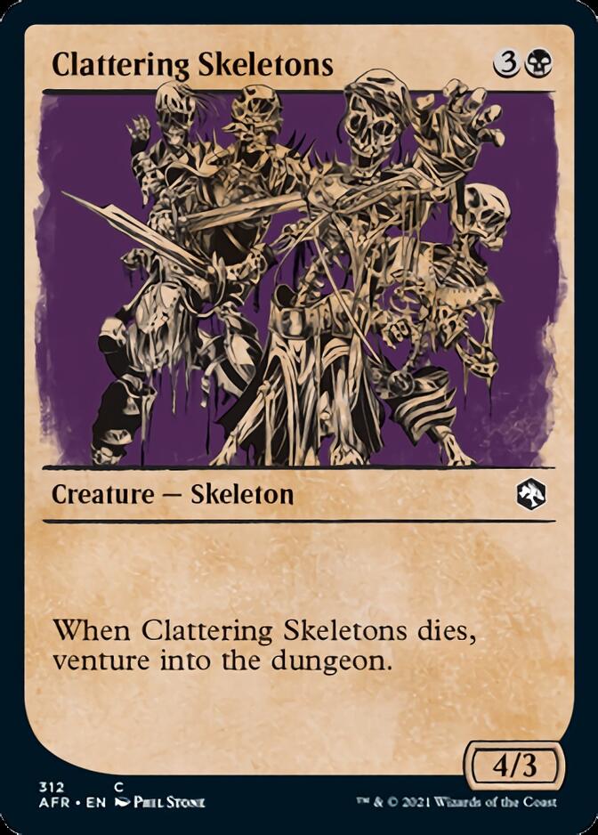Clattering Skeletons (Showcase) [Dungeons & Dragons: Adventures in the Forgotten Realms] | Good Games Morley