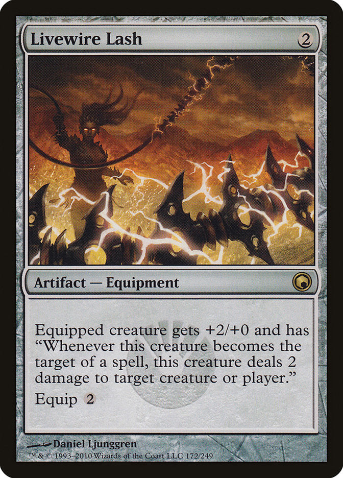 Livewire Lash [Scars of Mirrodin] | Good Games Morley