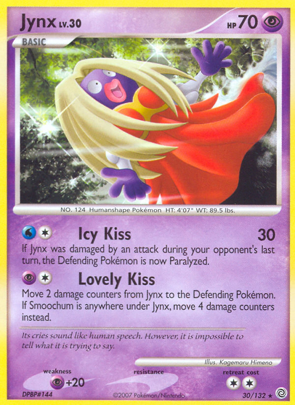 Jynx (30/132) [Diamond & Pearl: Secret Wonders] | Good Games Morley