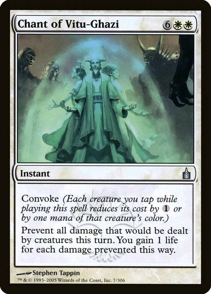 Chant of Vitu-Ghazi [Ravnica: City of Guilds] | Good Games Morley