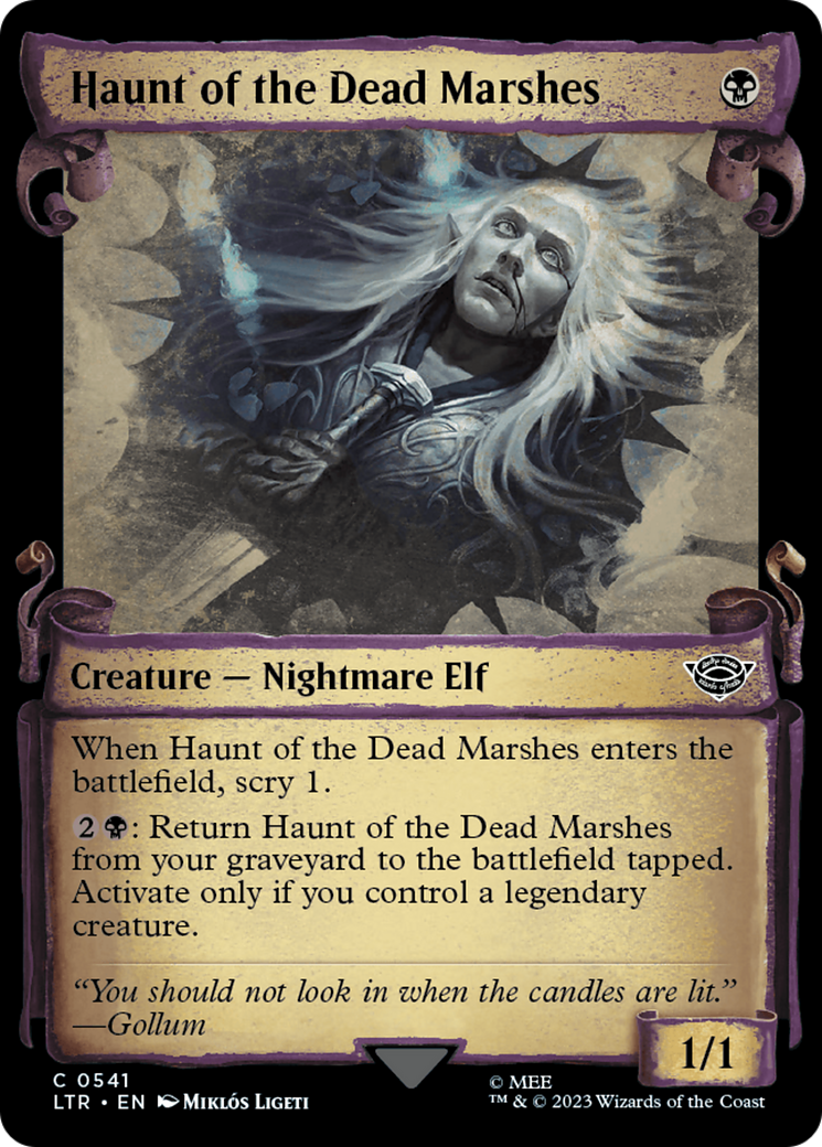 Haunt of the Dead Marshes [The Lord of the Rings: Tales of Middle-Earth Showcase Scrolls] | Good Games Morley