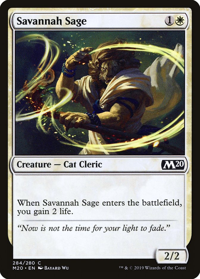 Savannah Sage [Core Set 2020] | Good Games Morley