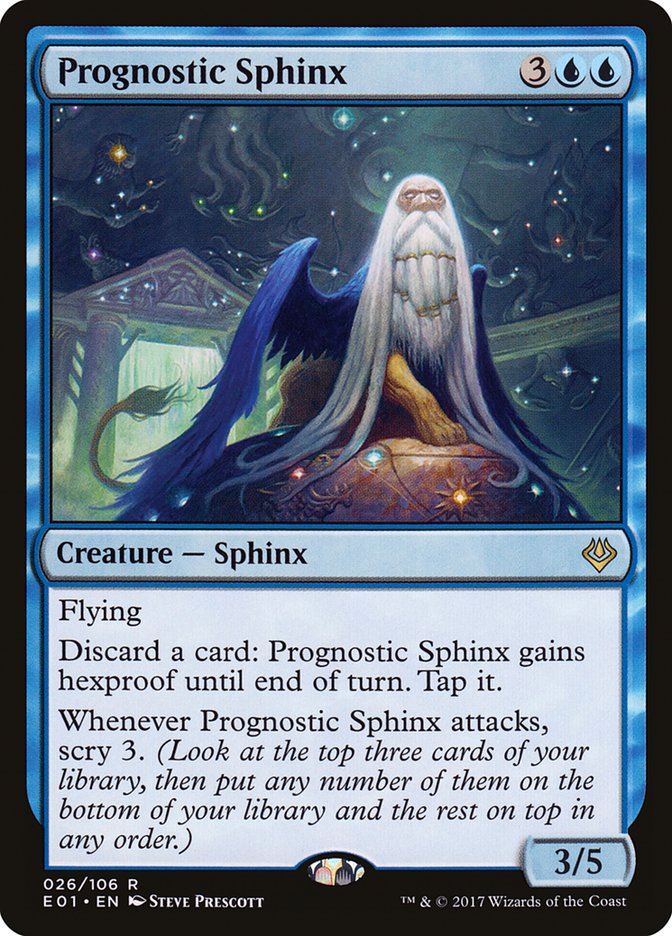 Prognostic Sphinx [Archenemy: Nicol Bolas] | Good Games Morley