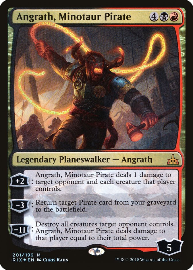 Angrath, Minotaur Pirate [Rivals of Ixalan] | Good Games Morley