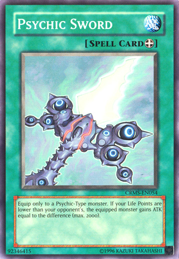 Psychic Sword [CRMS-EN054] Common | Good Games Morley