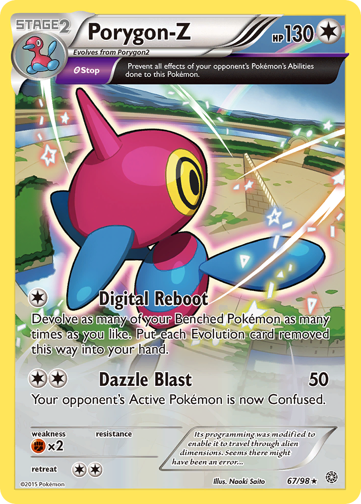 Porygon-Z (67/98) [XY: Ancient Origins] | Good Games Morley