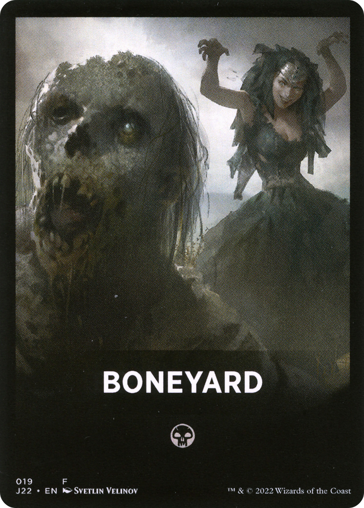 Boneyard Theme Card [Jumpstart 2022 Front Cards] | Good Games Morley