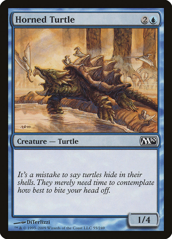 Horned Turtle [Magic 2010] | Good Games Morley