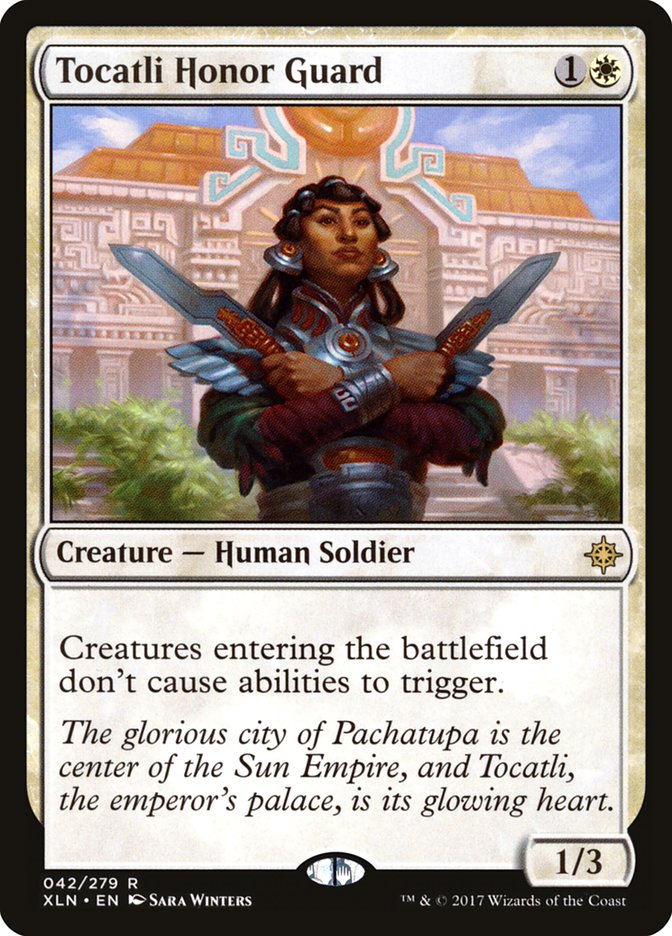 Tocatli Honor Guard [Ixalan] | Good Games Morley