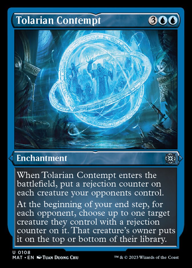 Tolarian Contempt (Foil Etched) [March of the Machine: The Aftermath] | Good Games Morley