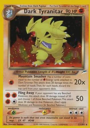 Dark Tyranitar (11/105) [Neo Destiny Unlimited] | Good Games Morley