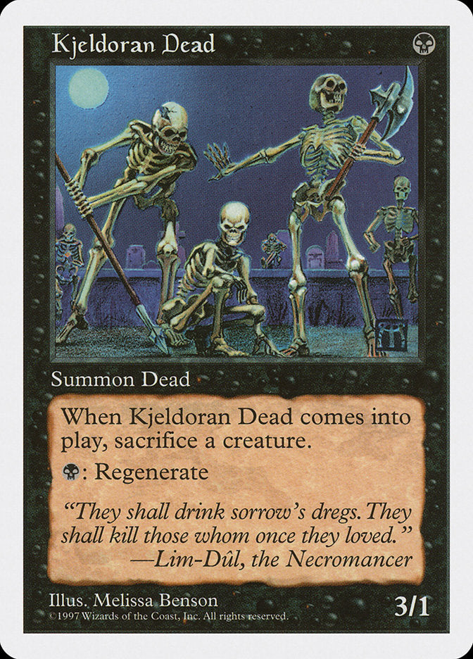 Kjeldoran Dead [Fifth Edition] | Good Games Morley