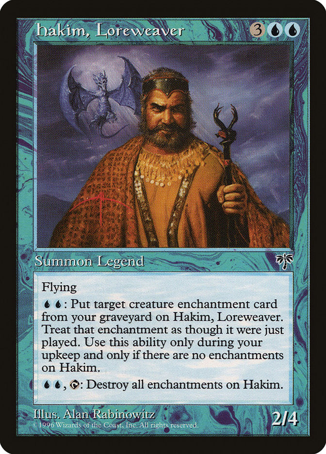 Hakim, Loreweaver [Mirage] | Good Games Morley