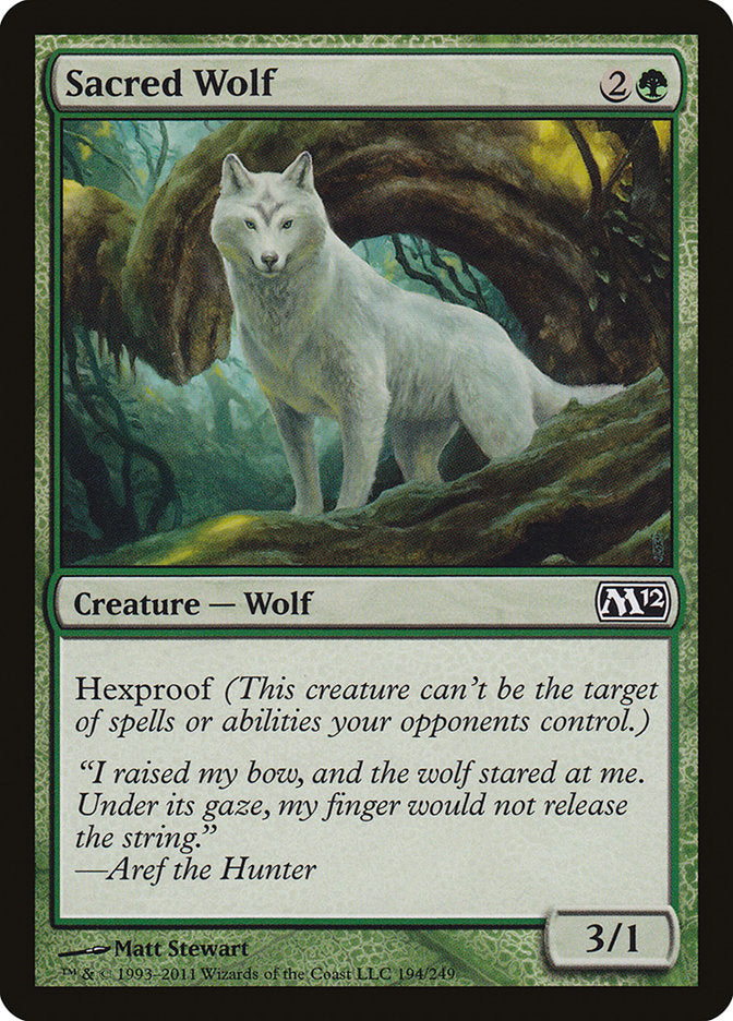 Sacred Wolf [Magic 2012] | Good Games Morley