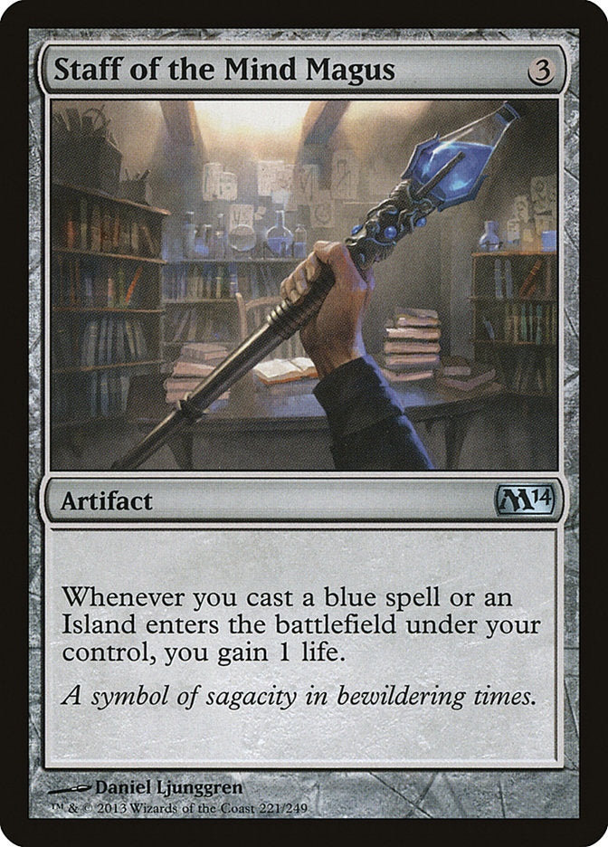 Staff of the Mind Magus [Magic 2014] | Good Games Morley
