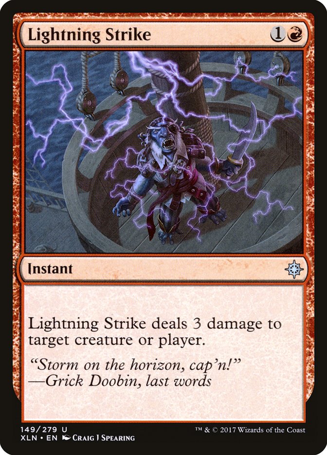 Lightning Strike [Ixalan] | Good Games Morley