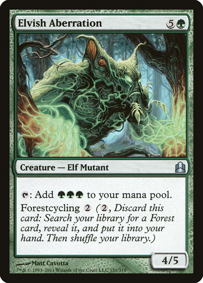 Elvish Aberration [Commander 2011] | Good Games Morley