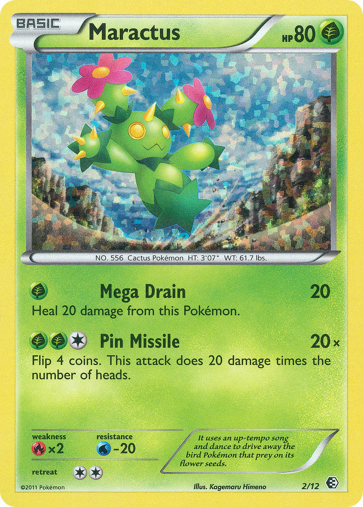 Maractus (2/12) [McDonald's Promos: 2011 Collection] | Good Games Morley