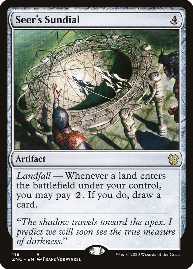 Seer's Sundial [Zendikar Rising Commander] | Good Games Morley