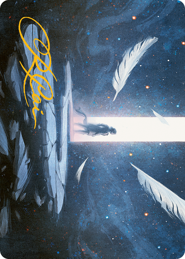 Moment of Truth Art Card (Gold-Stamped Signature) [March of the Machine Art Series] | Good Games Morley