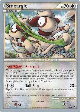 Smeargle (8/90) (Eeltwo - Chase Moloney) [World Championships 2012] | Good Games Morley