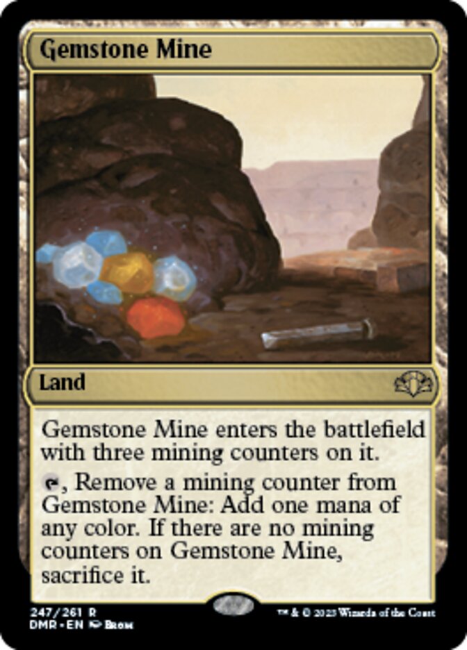 Gemstone Mine [Dominaria Remastered] | Good Games Morley