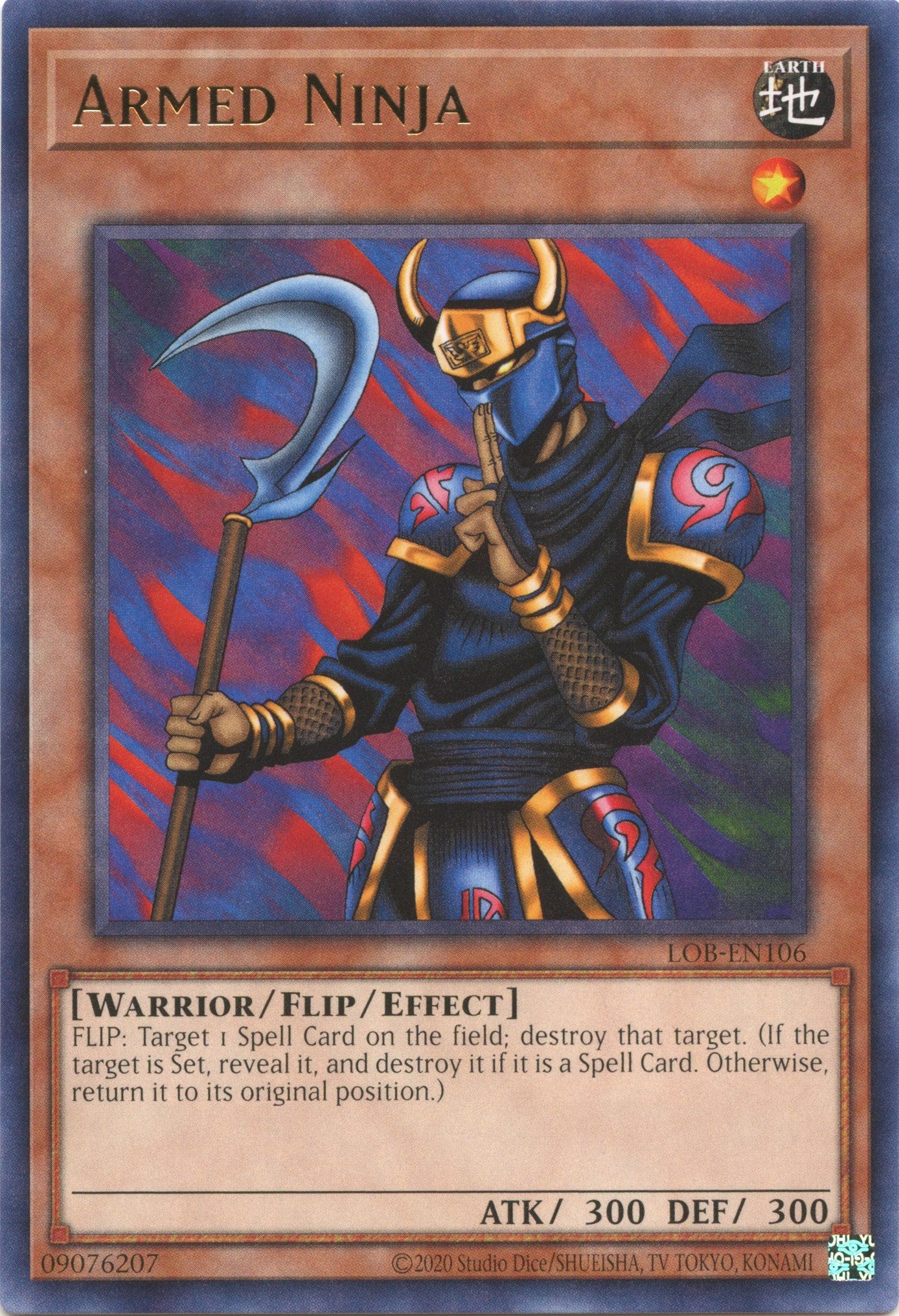 Armed Ninja (25th Anniversary) [LOB-EN106] Rare | Good Games Morley