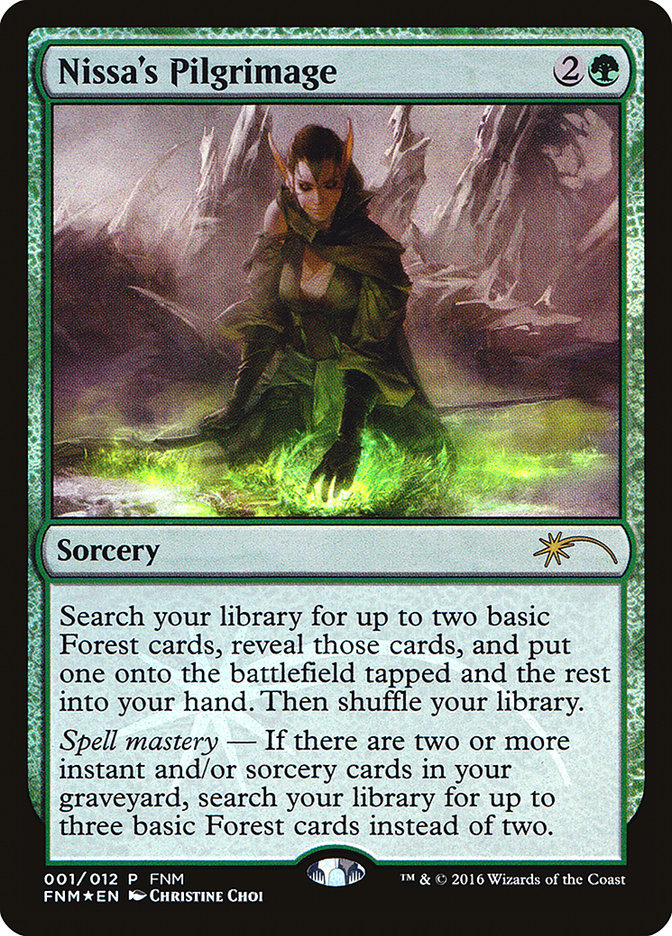 Nissa's Pilgrimage [Friday Night Magic 2016] | Good Games Morley