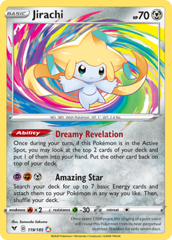 Jirachi (119/185) [Sword & Shield: Vivid Voltage] | Good Games Morley