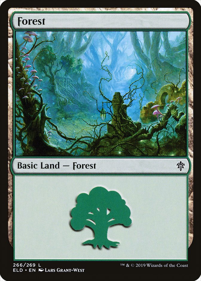 Forest (266) [Throne of Eldraine] | Good Games Morley
