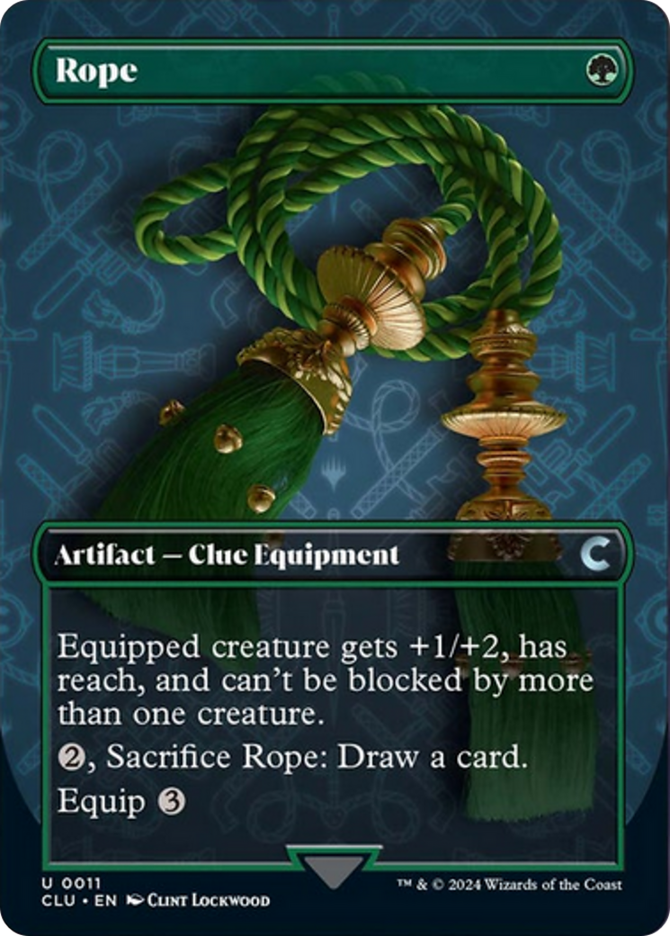 Rope (Borderless) [Ravnica: Clue Edition] | Good Games Morley