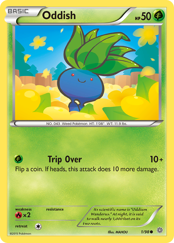 Oddish (1/98) [XY: Ancient Origins] | Good Games Morley