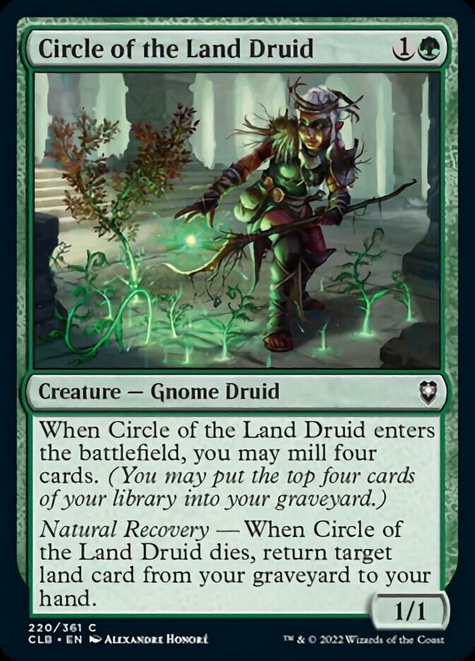 Circle of the Land Druid [Commander Legends: Battle for Baldur's Gate] | Good Games Morley