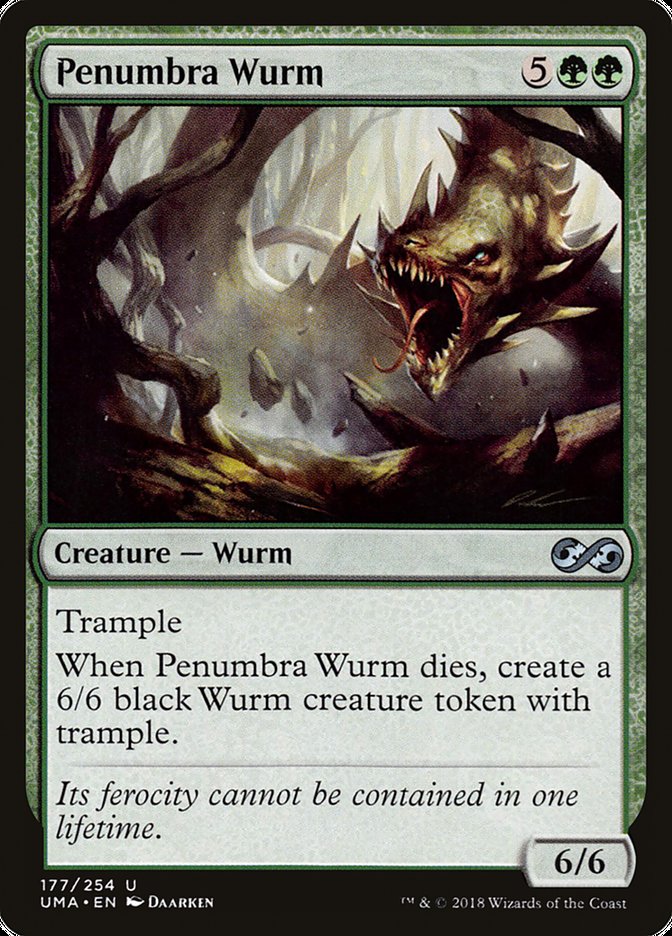 Penumbra Wurm [Ultimate Masters] | Good Games Morley