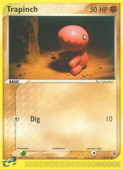 Trapinch (78/97) [EX: Dragon] | Good Games Morley