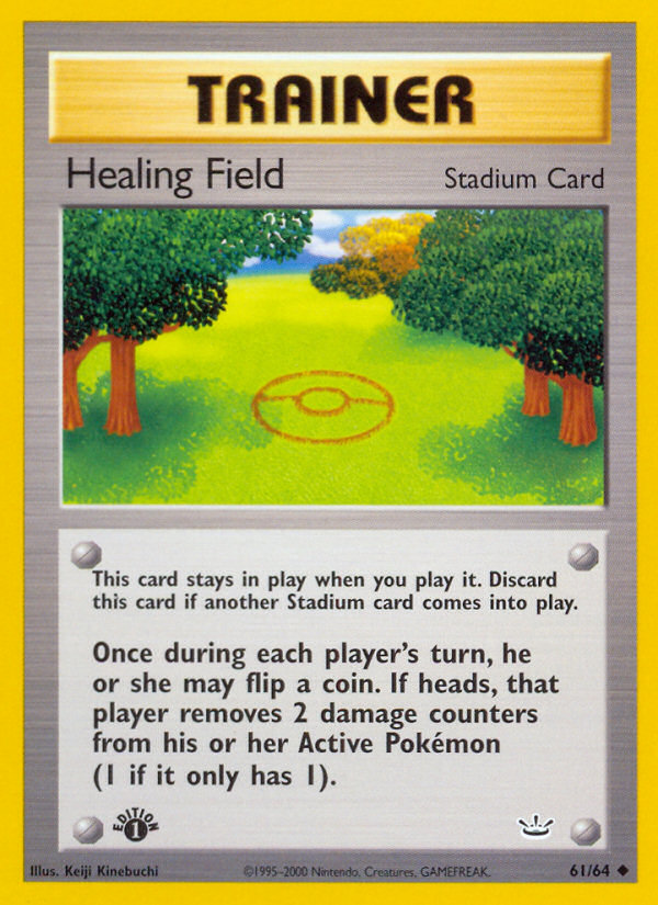 Healing Field (61/64) [Neo Revelation 1st Edition] | Good Games Morley