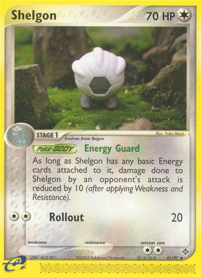 Shelgon (41/97) [EX: Dragon] | Good Games Morley