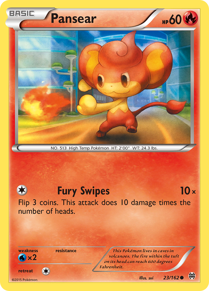 Pansear (23/162) [XY: BREAKthrough] | Good Games Morley