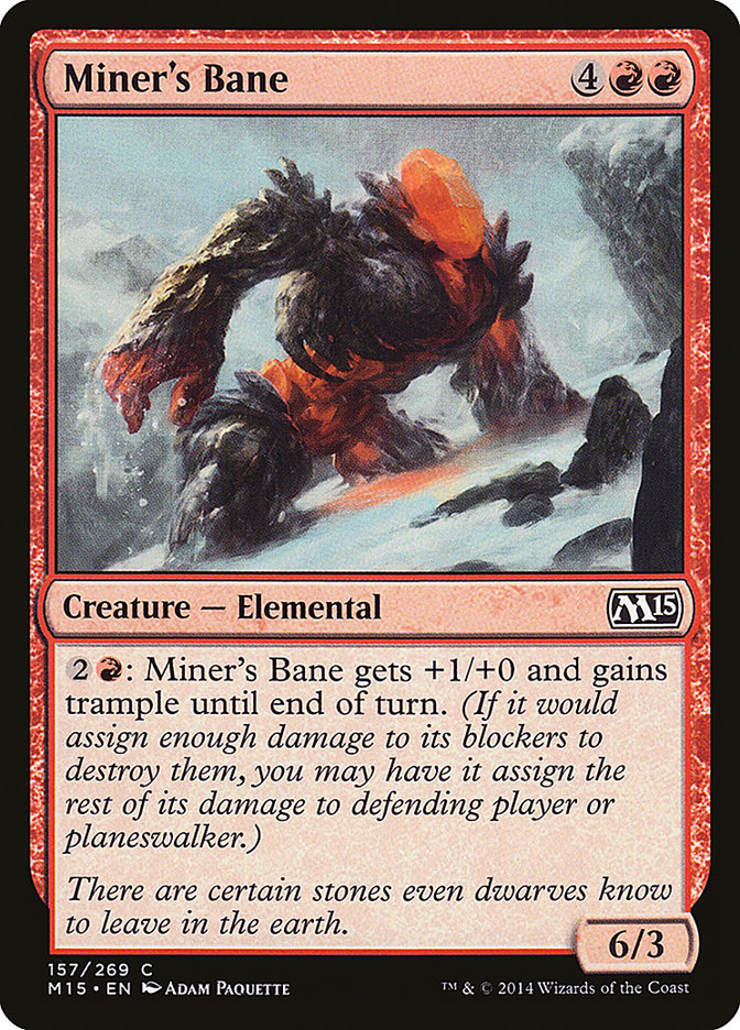 Miner's Bane [Magic 2015] | Good Games Morley