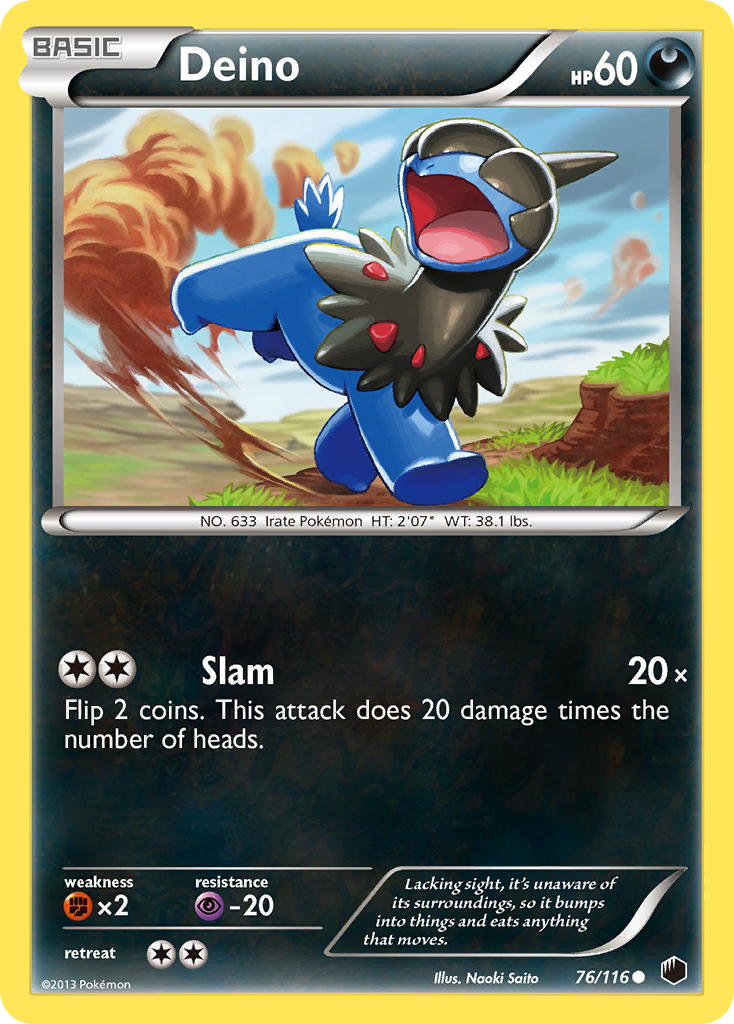 Deino (76/116) [Black & White: Plasma Freeze] | Good Games Morley