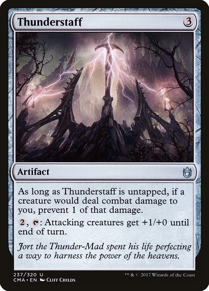 Thunderstaff [Commander Anthology] | Good Games Morley