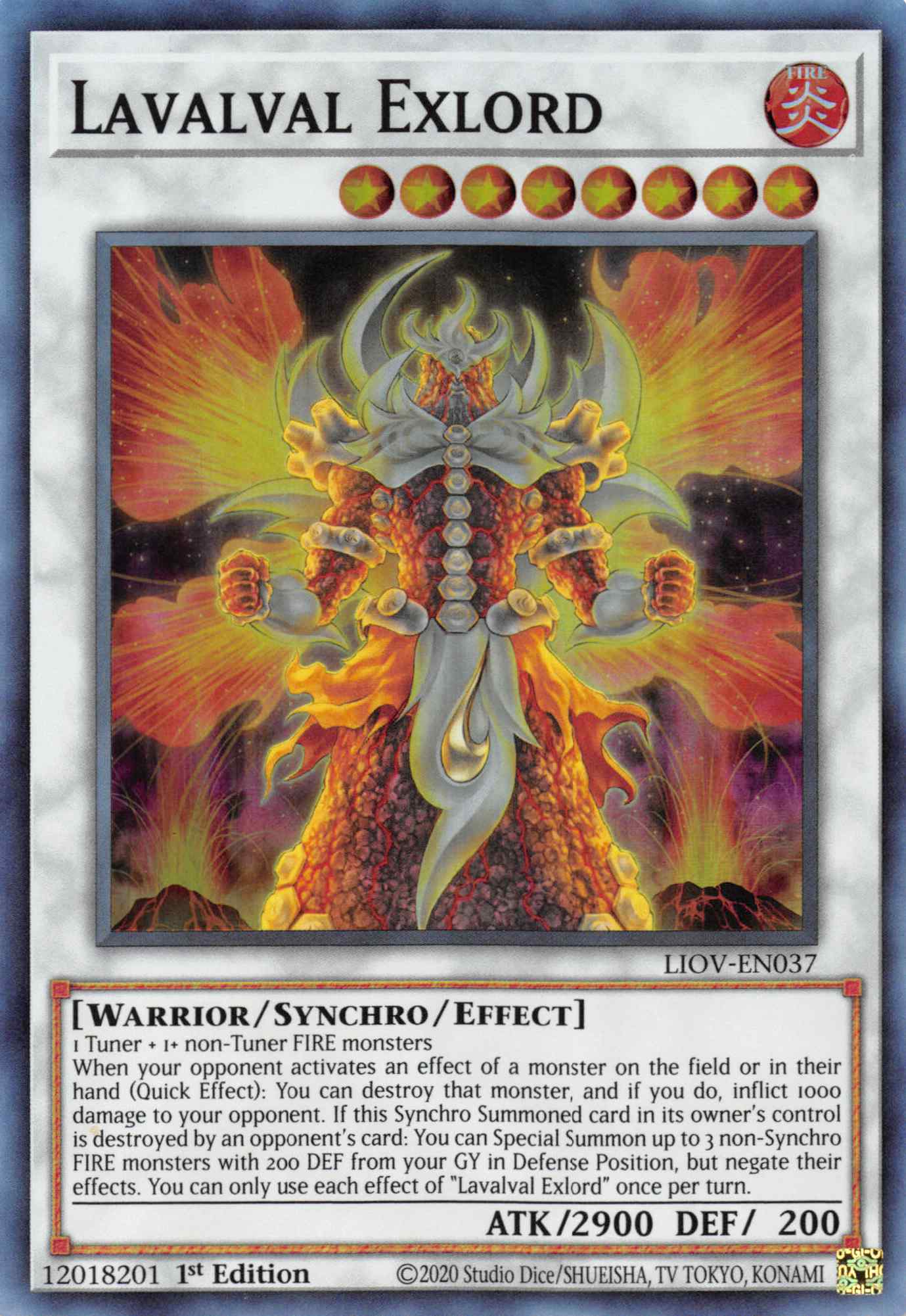 Lavalval Exlord [LIOV-EN037] Super Rare | Good Games Morley