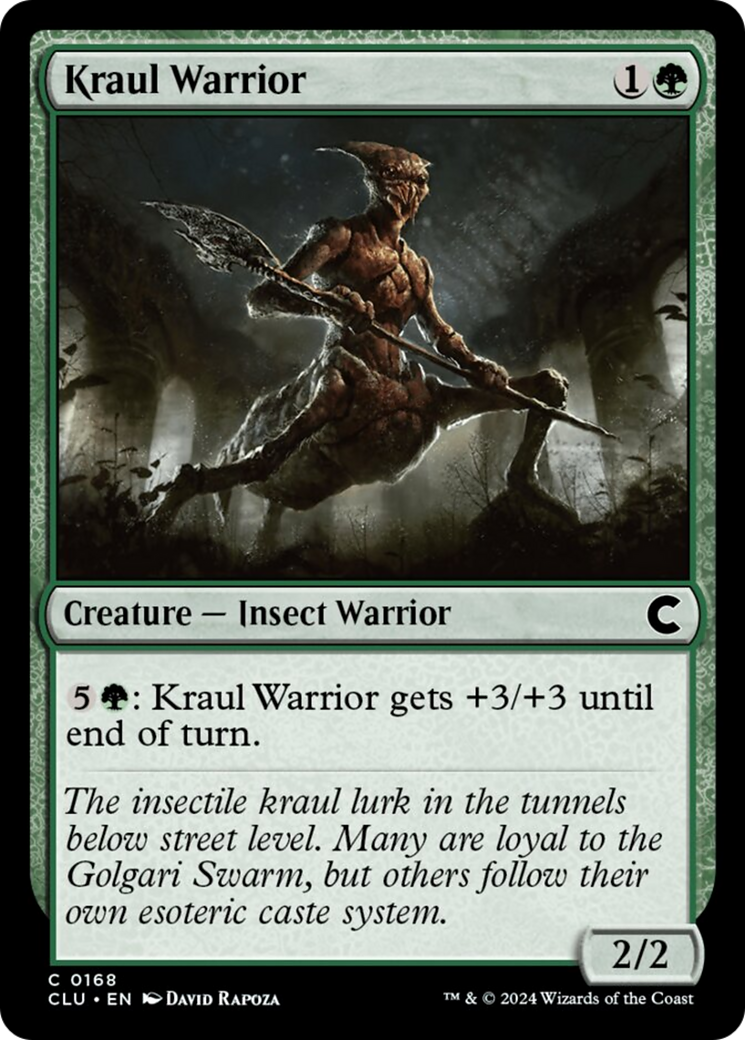 Kraul Warrior [Ravnica: Clue Edition] | Good Games Morley