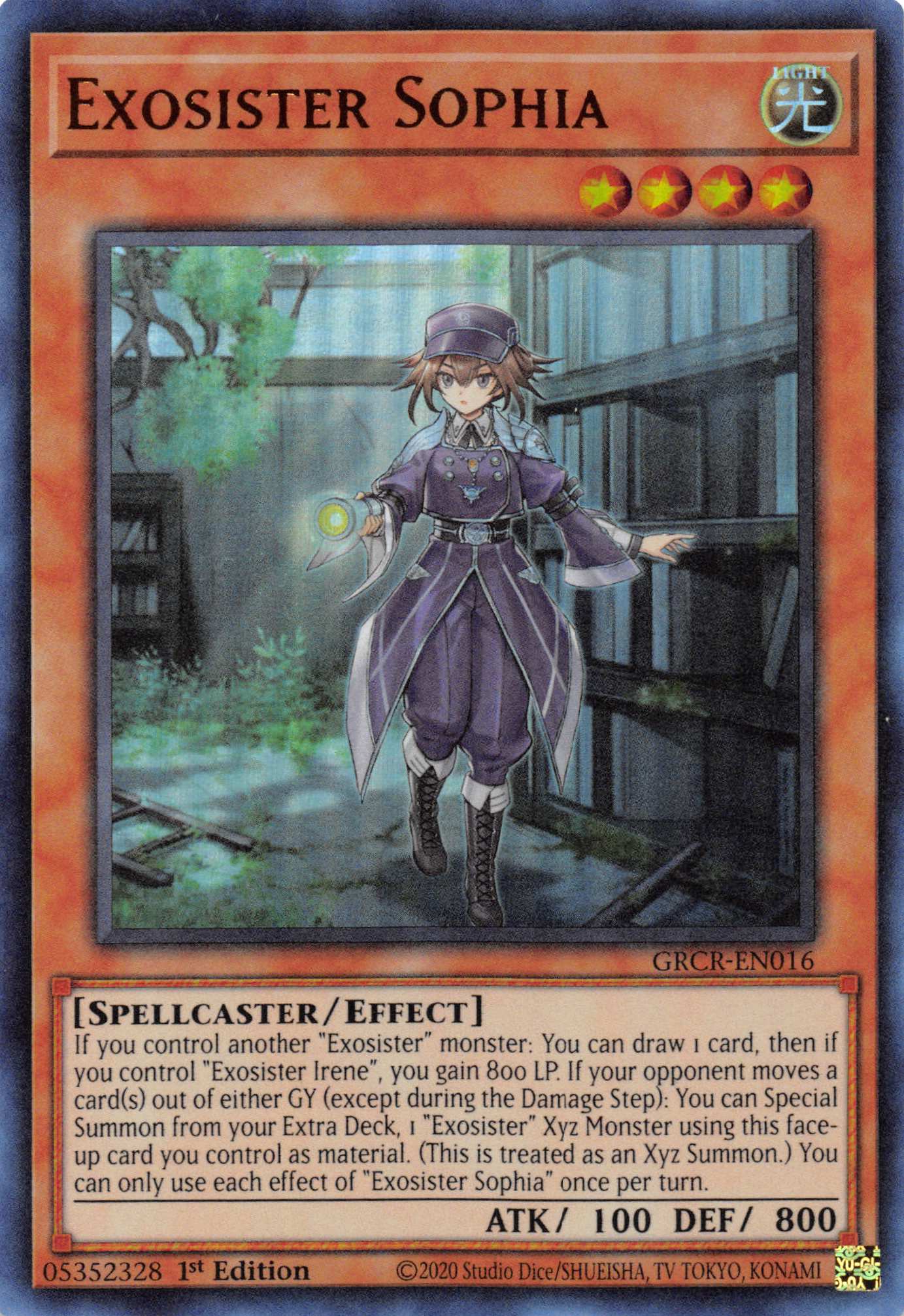 Exosister Sophia [GRCR-EN016] Ultra Rare | Good Games Morley