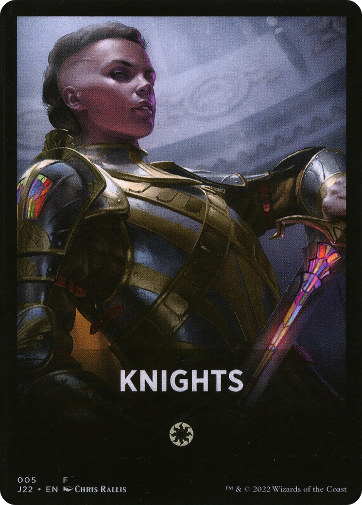 Knights Theme Card [Jumpstart 2022 Front Cards] | Good Games Morley