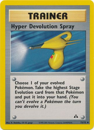 Hyper Devolution Spray (73/75) [Neo Discovery Unlimited] | Good Games Morley