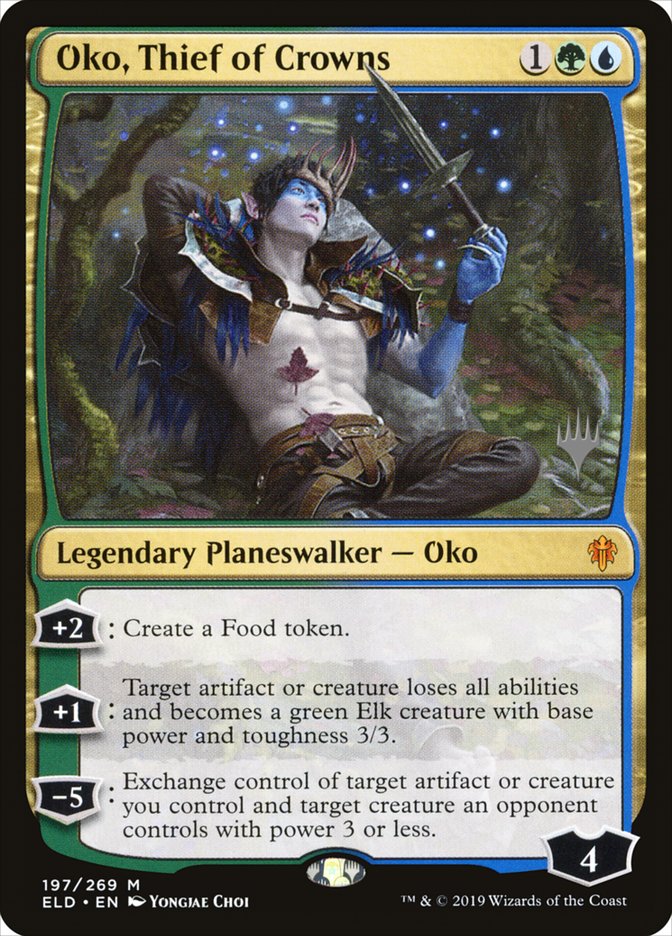 Oko, Thief of Crowns (Promo Pack) [Throne of Eldraine Promos] | Good Games Morley
